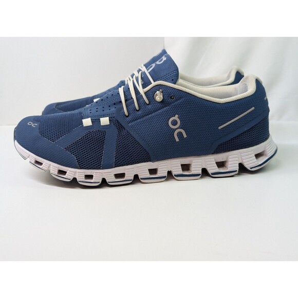 On Running Women’s Cloud Shoes Blue White Swiss Engineering US W10 - Picture 2 of 13